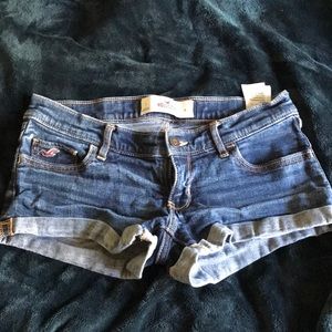 Hollister jean shorts